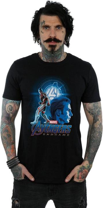 Image du produit - T-shirt AVENGERS ENDGAME CAPTAIN AMERICA TEAM SUIT - Homme (4XL)
