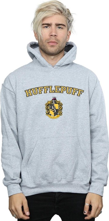 Immagine prodotto Hufflepuff Crest Felpa con Cappuccio Uomo (XXL)