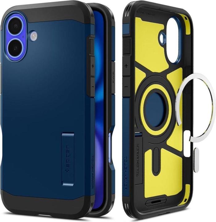 Spigen Tough Armor MAG iPhone 16 MagSafe navy blue ACS08217 (Apple iPhone 16)