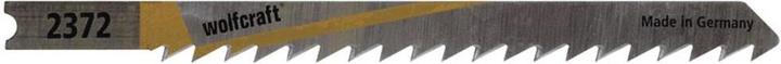 Produktbild wolfcraft 2 Stichsägeblätter HCS L=100mm U-Schaft