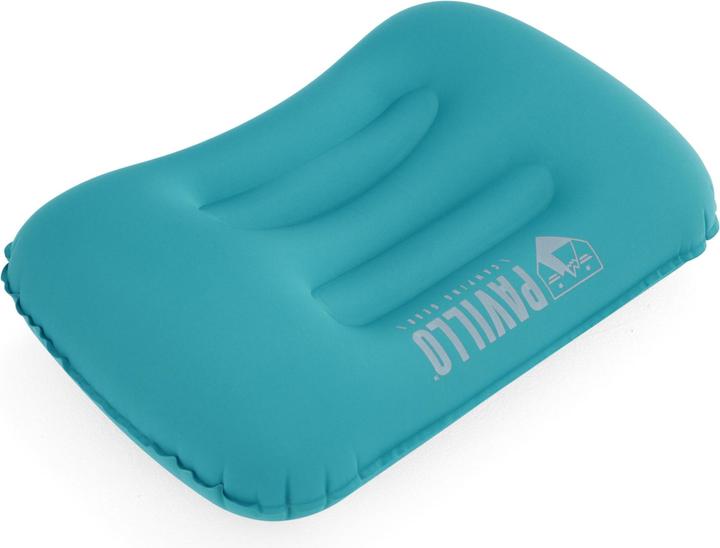 Actual product image Bestway Pavillo 18.5" x 12" x 6"/47cm x 31cm x 15cm ToughLite Flex Pillow, Blue, Monochromatic, Rect