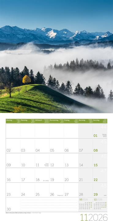 Immagine prodotto Atempause Kalender 2026 - 30x30 (30 x 30 cm)