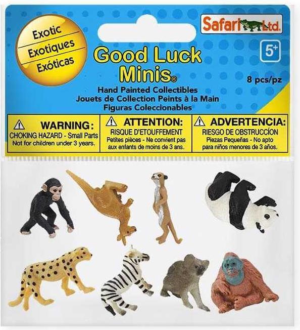 Image du produit Safari Zooties Fun Pack 8 figurines
