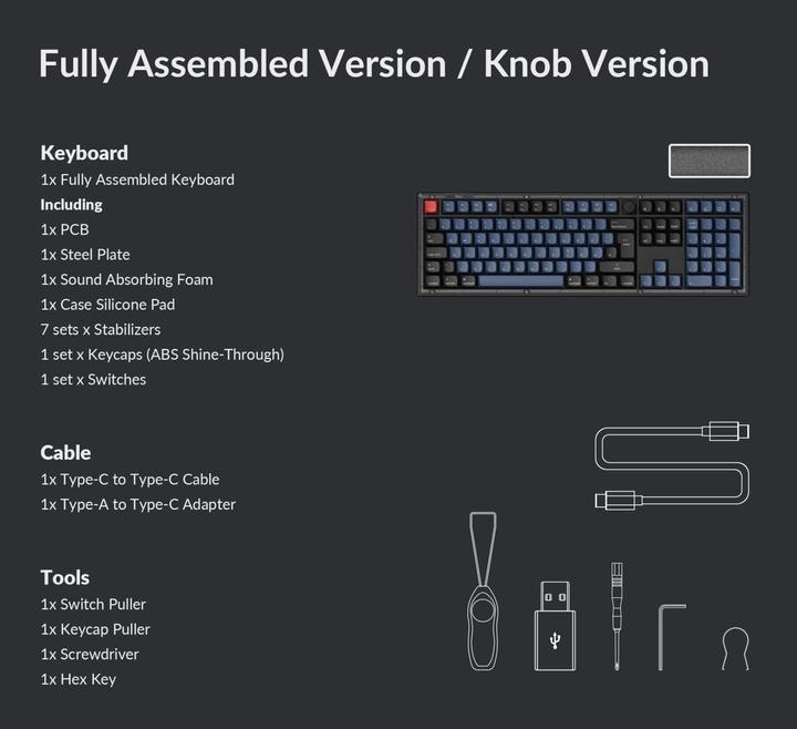 Actual product image Keychron V6 (CH, Cable)
