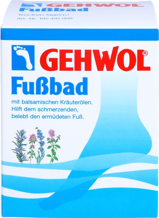 Gehwol Footbath 10 sachets à 20g (Foot bath, 607.75 ml)