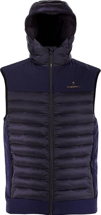 Therm-ic Powervest Urban Men waistcoat + power bank (size: L, dark blue)