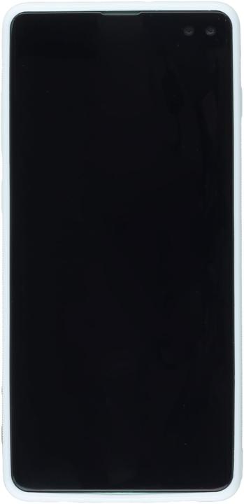 Actual product image PhoneLook Cover silicone white Marble 01 (Samsung Galaxy S10+)