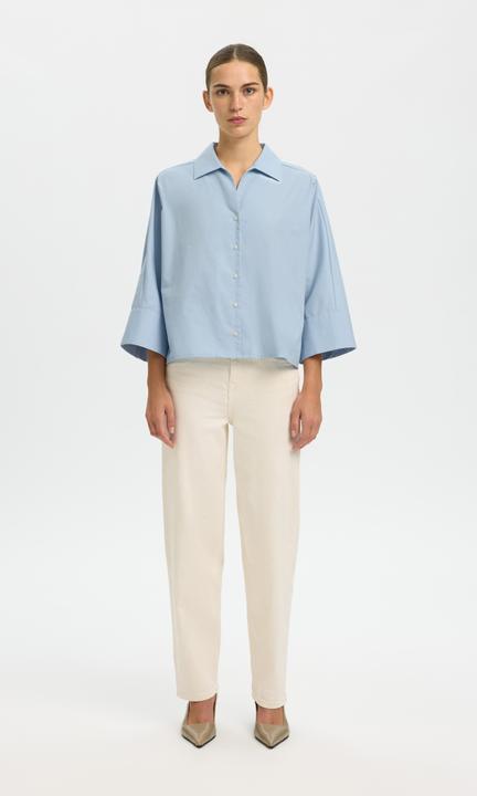 Immagine prodotto Selected Oversized Hemd mit 3/4 Ärmeln (44)