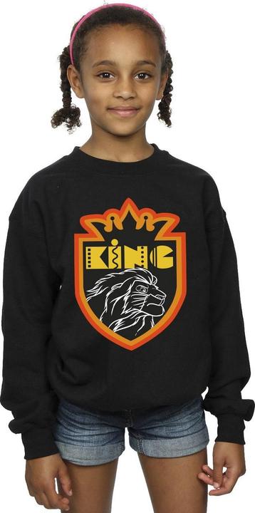 Actual product image Disney Girls The Lion King Crest Sweatshirt (140, 146)