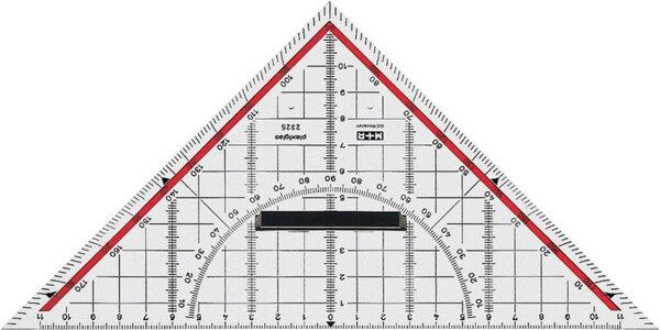 Actual product image M+r Geometry triangle (25 cm, Plastic)