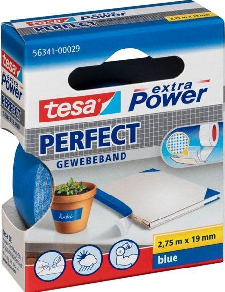 Produktbild tesa EXTRA POWER PERFECT Gewebeband, gewebeverstärktes Ductape (19 mm)