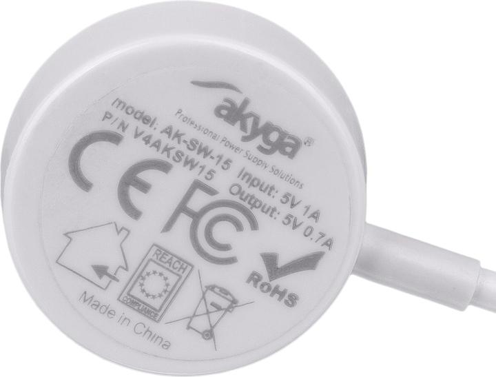 Image du produit Akyga Chargeur à induction 1 A AK-SW-15 AK-SW-15 Sorties Standa de chargement à induction