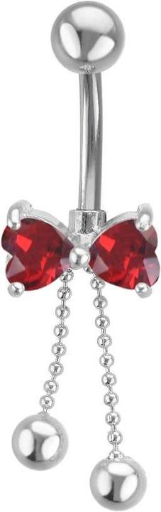 Image du produit Bijouteria Piercing nombril (Zircone, Acier chirurgical)