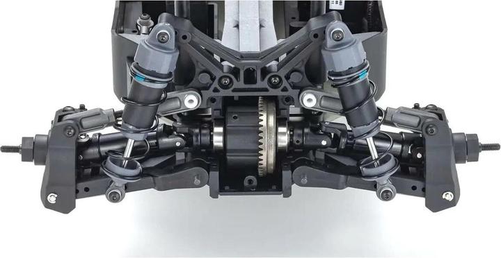 Actual product image Kyosho Trophy Truck Toyota Tacoma TRD Pro KB10L Green, ARTR, 1:10 (ARR Almost Ready to Run)