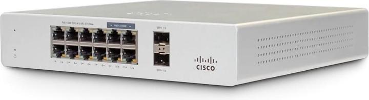 Produktbild Cisco Meraki PoE+ Switch MS130-12X 14 Port, SFP Anschlüsse: 0 (12 Ports)