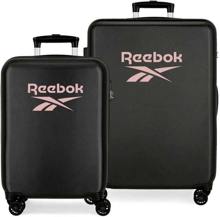 Actual product image Reebok Beverly Two-Piece ABS Suitcase Set with Combination Locks and Multi-Directional Wheels