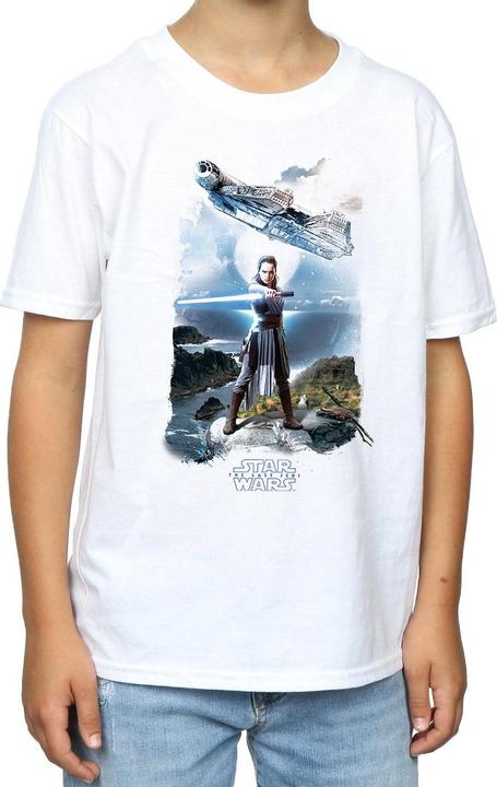 Produktbild Star Wars The Last Jedi Rey Falcon TShirt Jungen (140, 146)