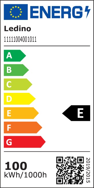 Label énergétique Ledino Projecteur LED Buckow 100 (10000 lm, IP65)