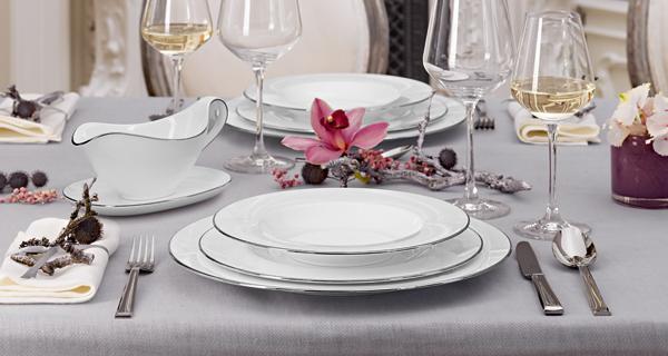 Produktbild Villeroy & Boch Speiseteller Anmut Platinum No.1 (1 x, 27 cm)