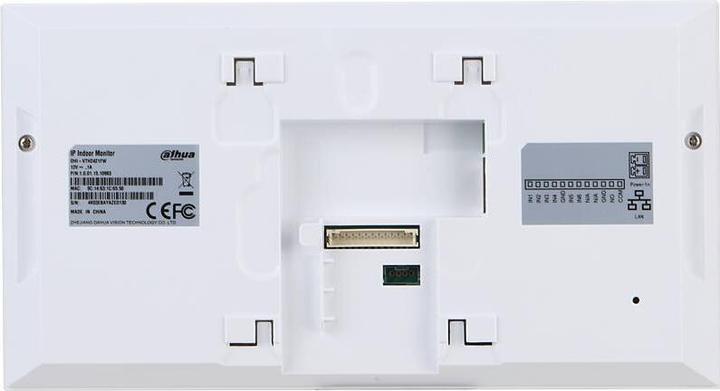 Image du produit Dahua VTH2421FW système d'interphonie vidéo (7&quot ) Noir, Blanc (Ethernet)