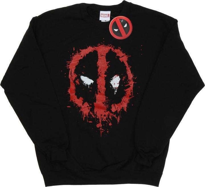 Immagine prodotto Deadpool Splat Face Felpa Uomo (S)