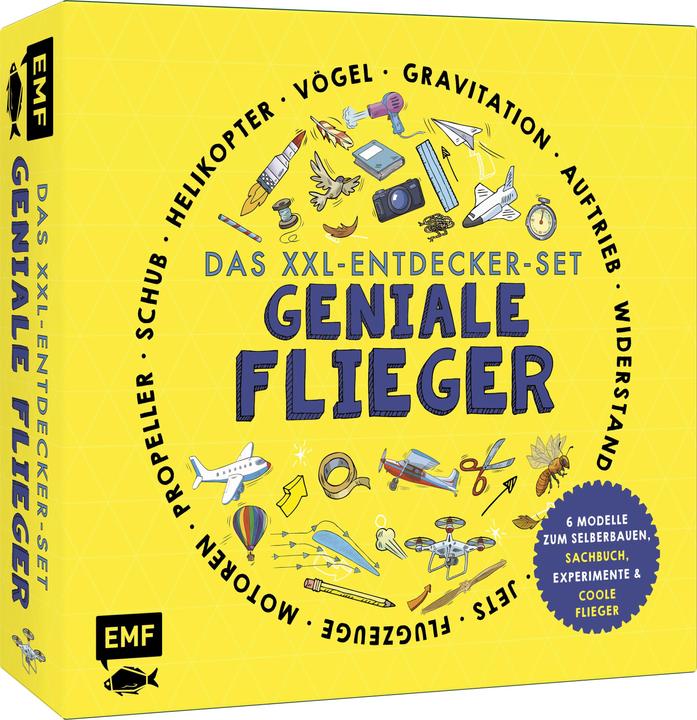 Actual product image Das XXL-Entdecker-Set Geniale Flieger (German, Nancy Dickmann, 2023)