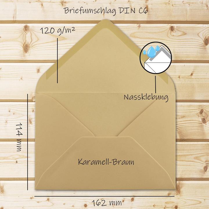 Produktbild Neuser Papier Briefumschläge DIN C6 (150 Stück) (C6, 150 x)