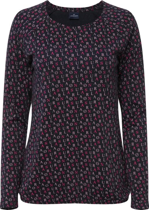 Produktbild Laurasøn T-Shirt, allover Print, Rundhals, Langarm, OEKO-TEX (L)