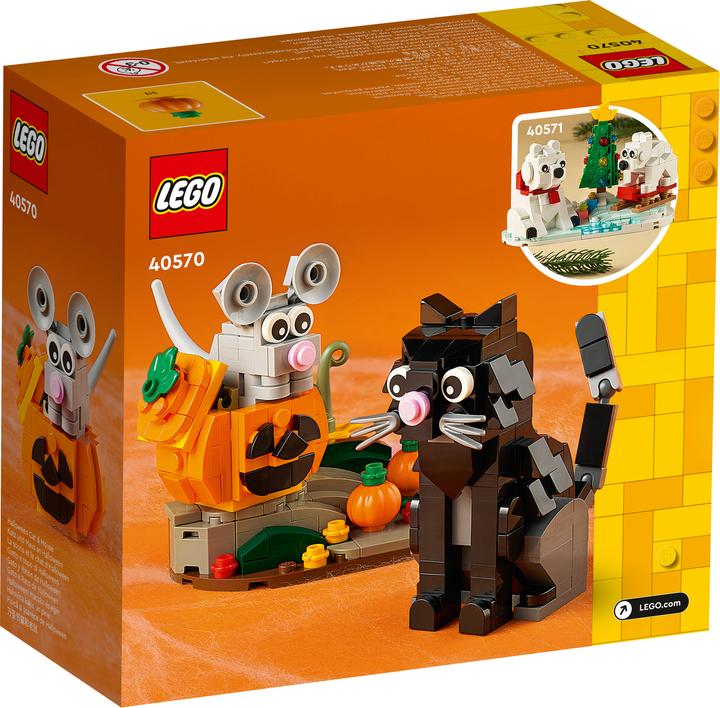 Immagine prodotto LEGO Gatto e topo ad Halloween (40570, LEGO Icons)