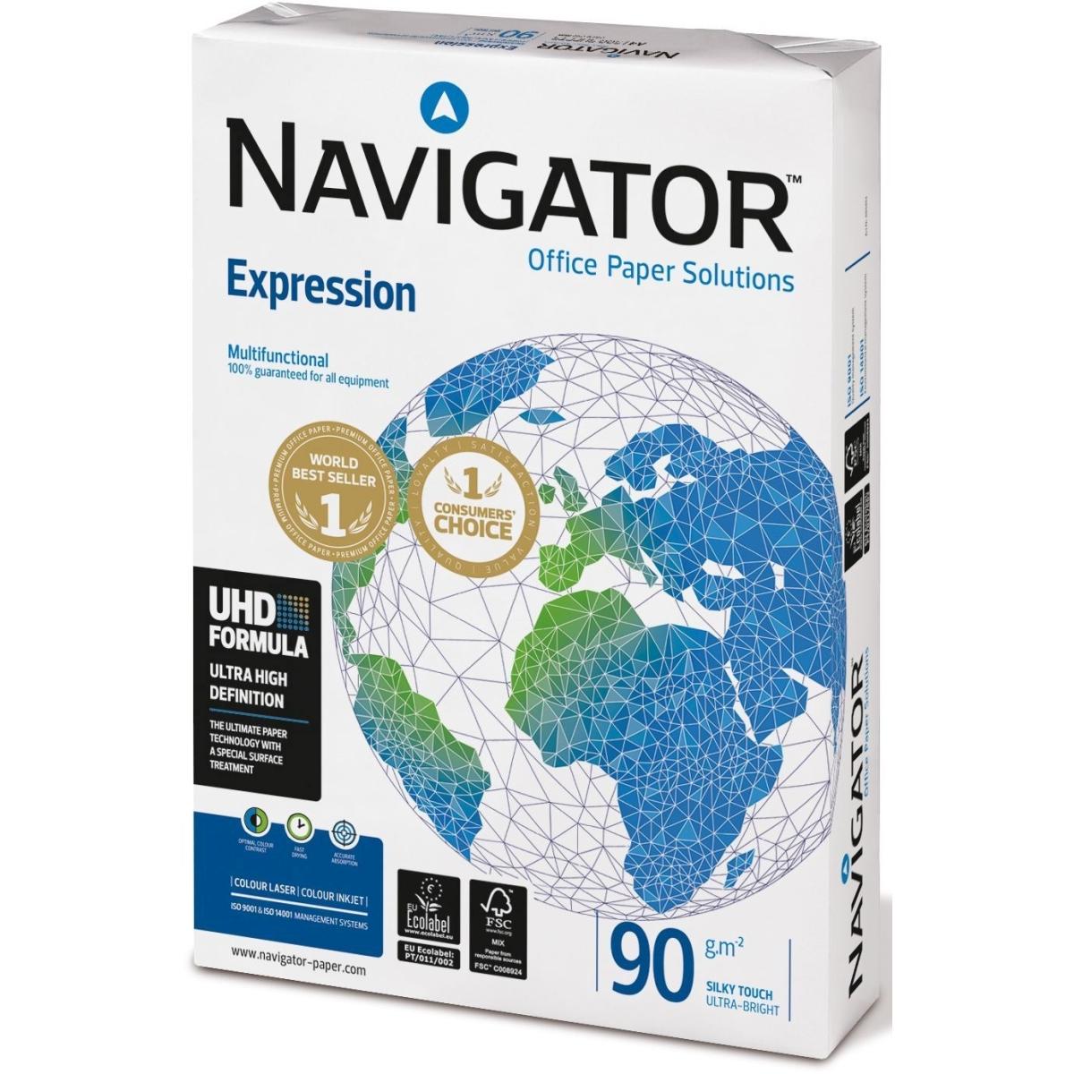 Navigator, Kopierpapier, 5602024005037 Druckerpapier () 500 Blätter (90 g/m², 500 x, A3)