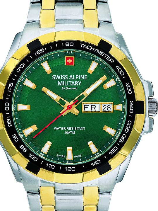 Actual product image Swiss Alpine Military 7043.1144 Day-Date 42mm 10ATM (42 mm)