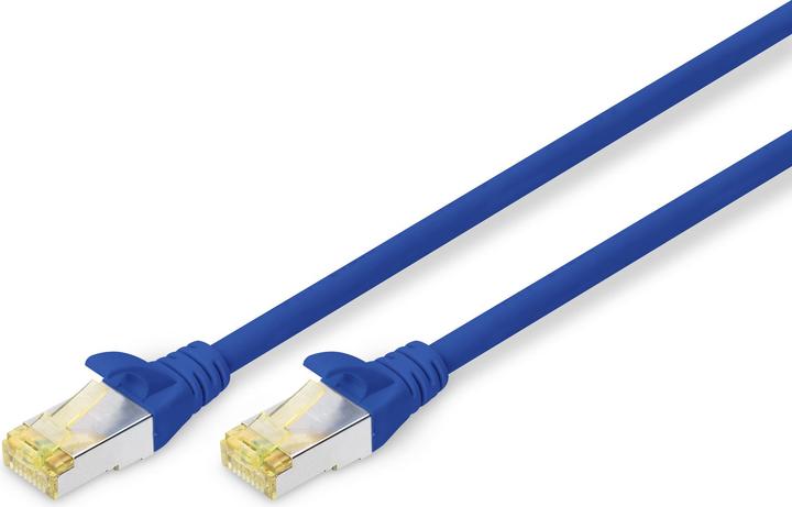 Immagine prodotto Digitus CAT6A S-FTP Patchk.,0,5m, blu (S/FTP, CAT6a, 0.50 m)