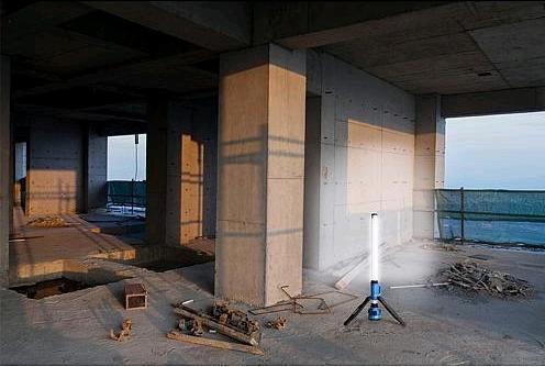 Produktbild Ledino Arbeitsleuchte Rath 60W 5400lm Lichtsäule 360° 6500K H1330mm inkl. Akk (5400 lm)