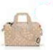 Produktbild reisenthel allrounder M metallic dots coffee