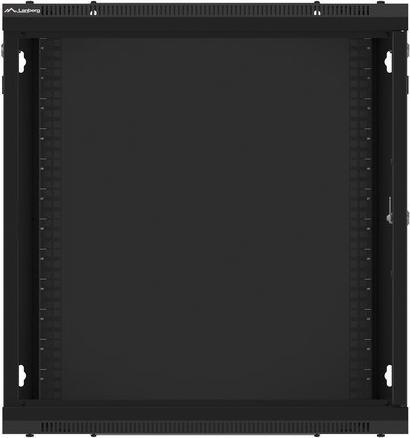 Produktbild Lanberg WF01-6412-00B Rack 12U Wandmontiertes Regal (12 HE, 19 Zoll Rack)