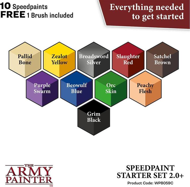 Produktbild The Army Painter Army Painter - Speedpaint Starter Set 2.0
