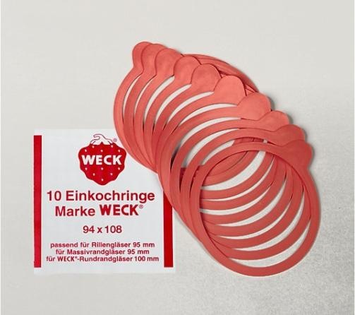 Actual product image Weck Rubber Rings (10 pcs., 2 l)