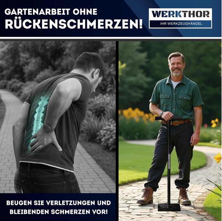 Actual product image Werkthor Floor tamper