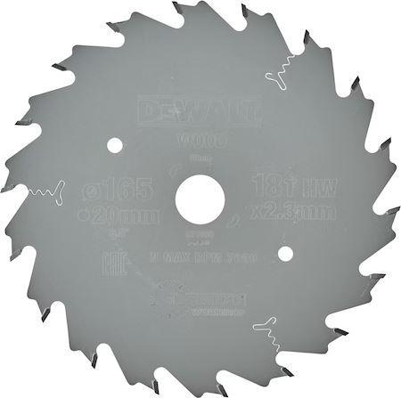 Produktbild DeWalt DT1089-QZ EXTREME Tauch-Kreissägeblatt 165x2x20 18WZ
