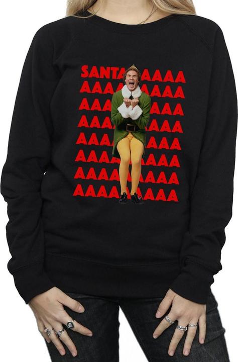 Produktbild Elf Buddy Santa Scream Sweatshirt (M)