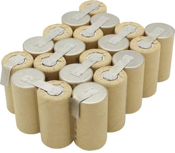 Produktbild XCell Einsatz für Werkzeugakku NiMH 24V 2,0Ah zum Selbsteinbau ersetzt Variolux 24V (2000 mAh)