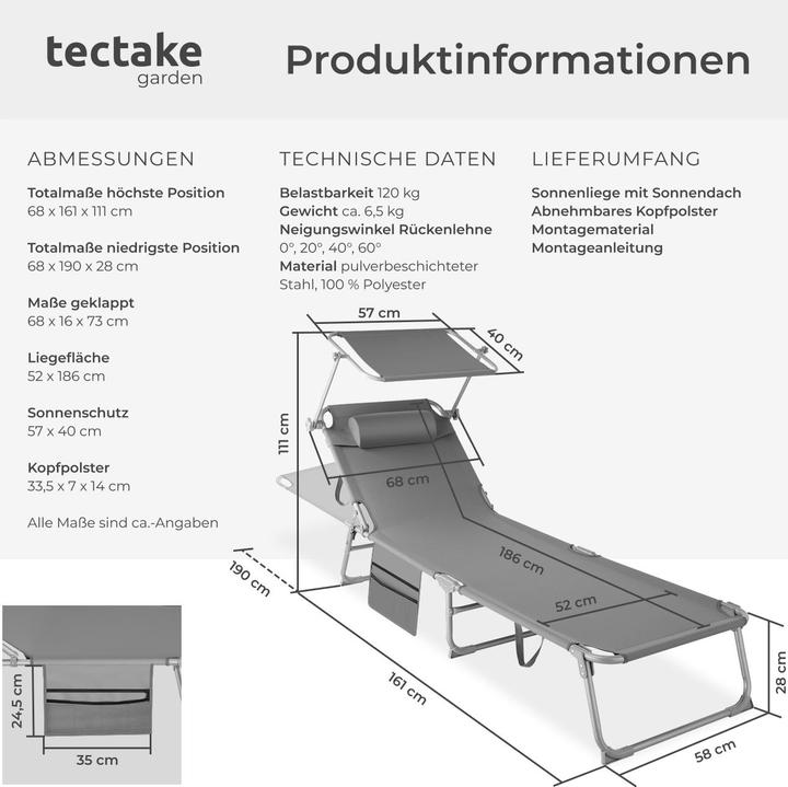 Immagine prodotto tectake Chloé (161 cm)