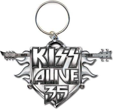 Actual product image KISS Alive 35 Tour Keyring