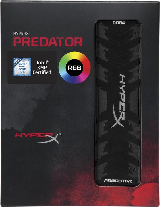 Produktbild Kingston HyperX Predator (1 x 16GB, 3200 MHz, DDR4-RAM, DIMM)