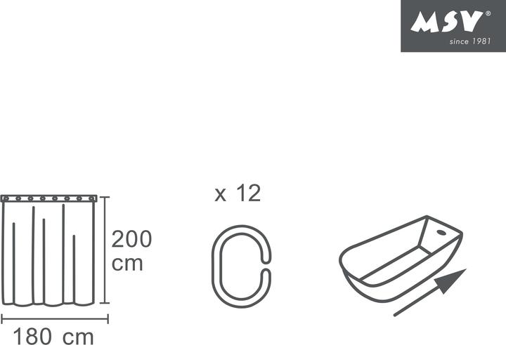 Produktbild MSV Eva (180 x 200 cm)