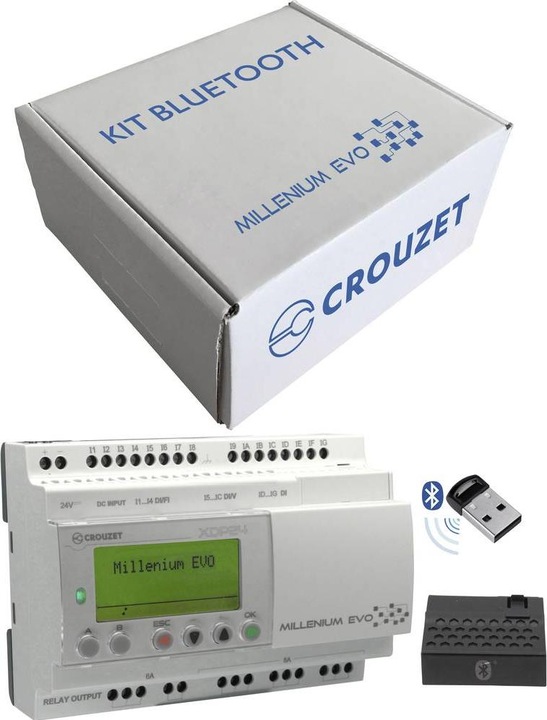 Actual product image Crouzet PLC. Starter Kit, MilleniumEVO, Btooth (Electronics kit)