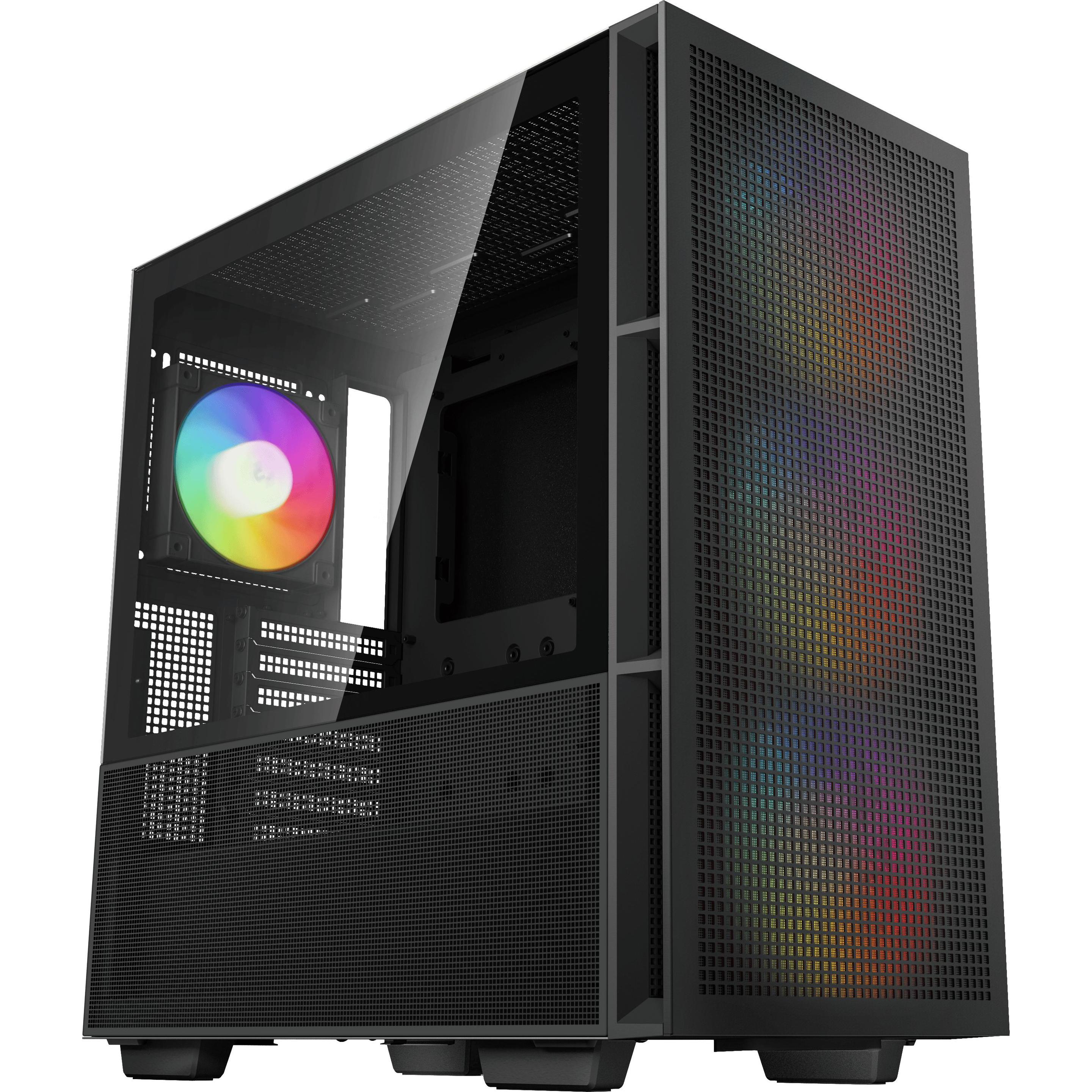 Deepcool CH560 (ATX, mATX, Mini-ITX), PC Gehäuse, Schwarz