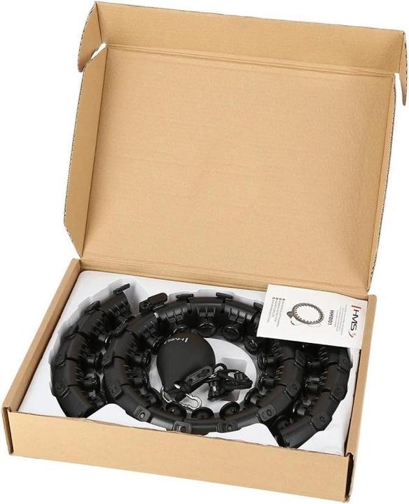 Image du produit HMS HHW12 PLUS SIZE HULA HOOP Juodas AVEC POIDS (51 cm, 1375 g)