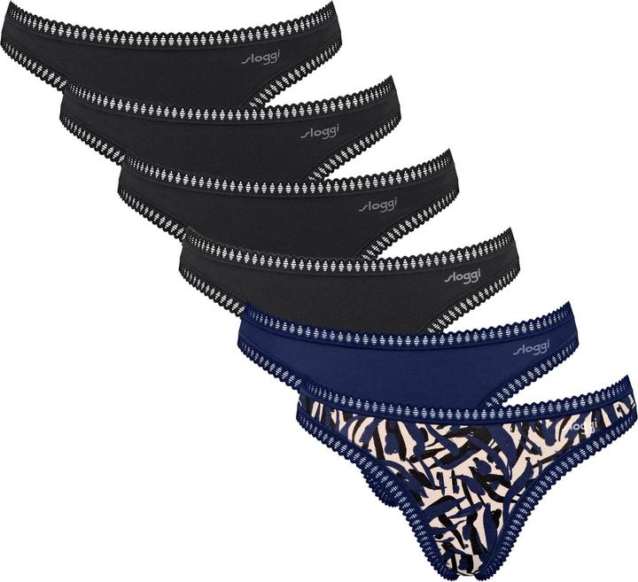 Produktbild Sloggi GO Crush String C6P (S, 6er Pack)