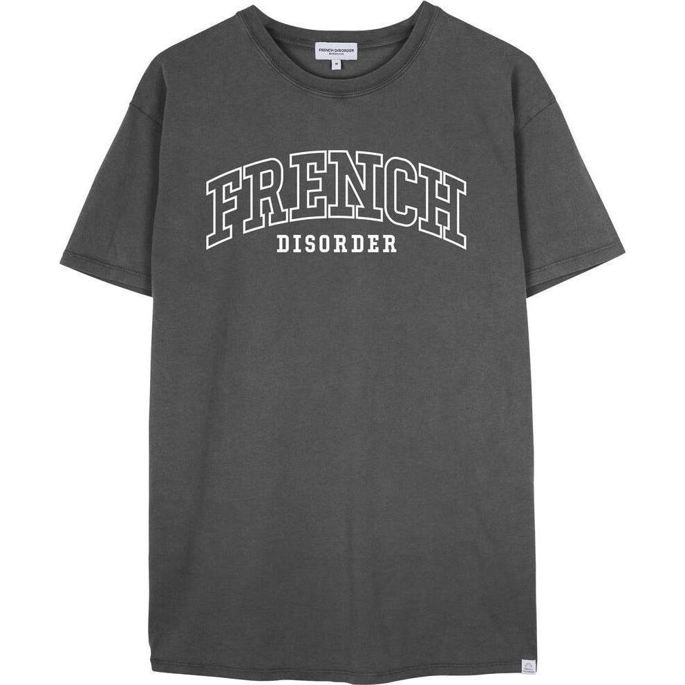 French Disorder, Herren, Shirt, t-shirt, Grau, (L)